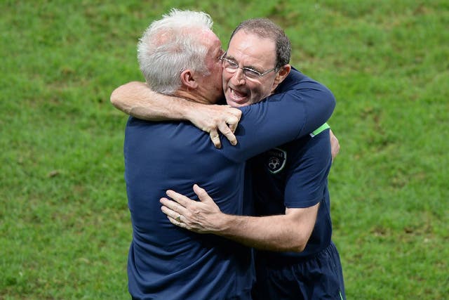 Martin O'Neill described the victory over Italy as the greatest of his football career