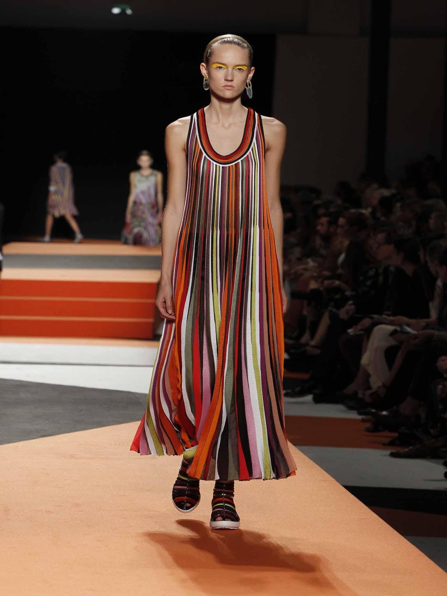 The technicolor shades of the Missoni Spring/Summer 2016 collection