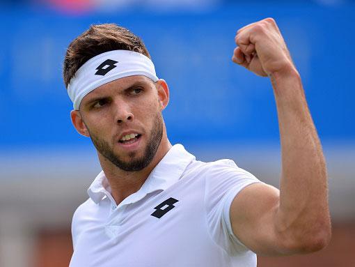 Jiri Vesely overcame Novak Djokovic earlier this year (Getty)