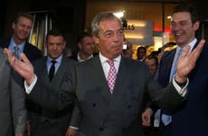 Nigel Farage's triumphalist Brexit speech crossed the borders of decency