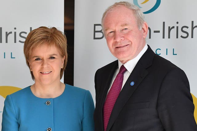 Nicola Sturgeon and Martin McGuinness have both called for their countries to remain in the EU
