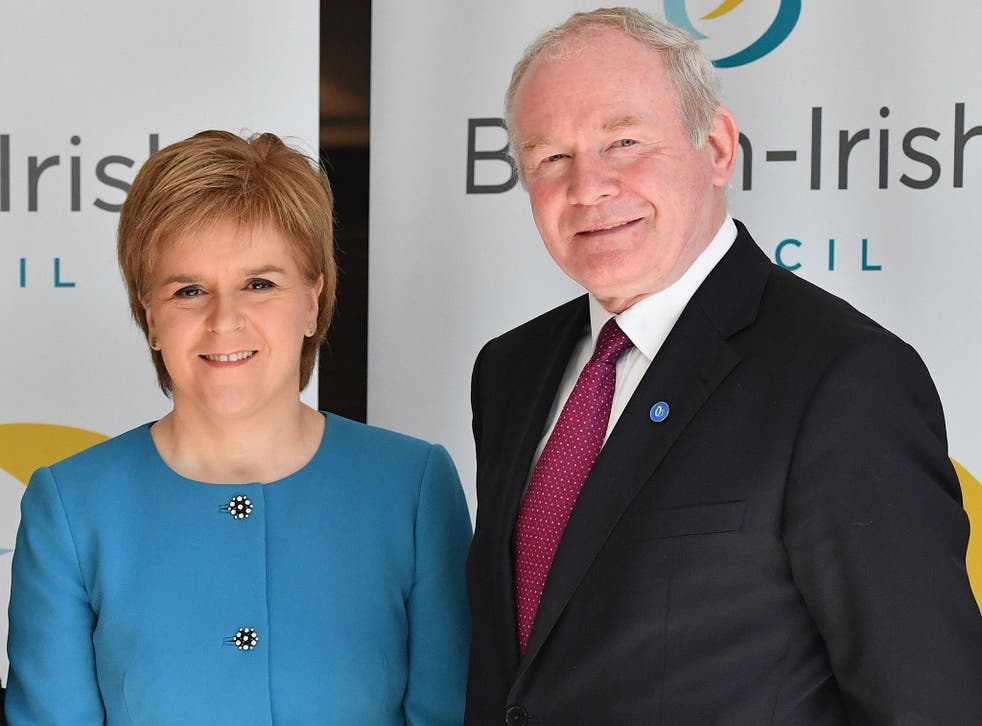 Nicola Sturgeon and Martin McGuinness have both called for their countries to remain in the EU