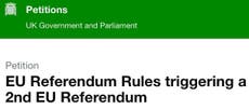 Brexit: Petition for second EU referendum so popular the government site's crashing