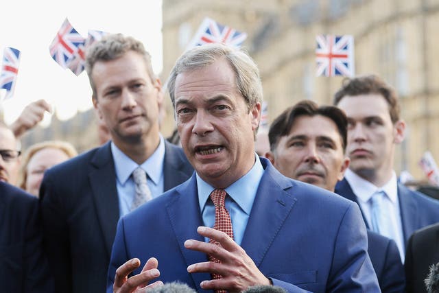 Farage: Brexit is 'victory for decent people'