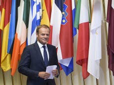 Donald Tusk tells EU leaders Brexit was down to 'failures' of British politicians