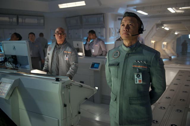 Chin Han as Commander Jiang in ‘Independence Day: Resurgence’