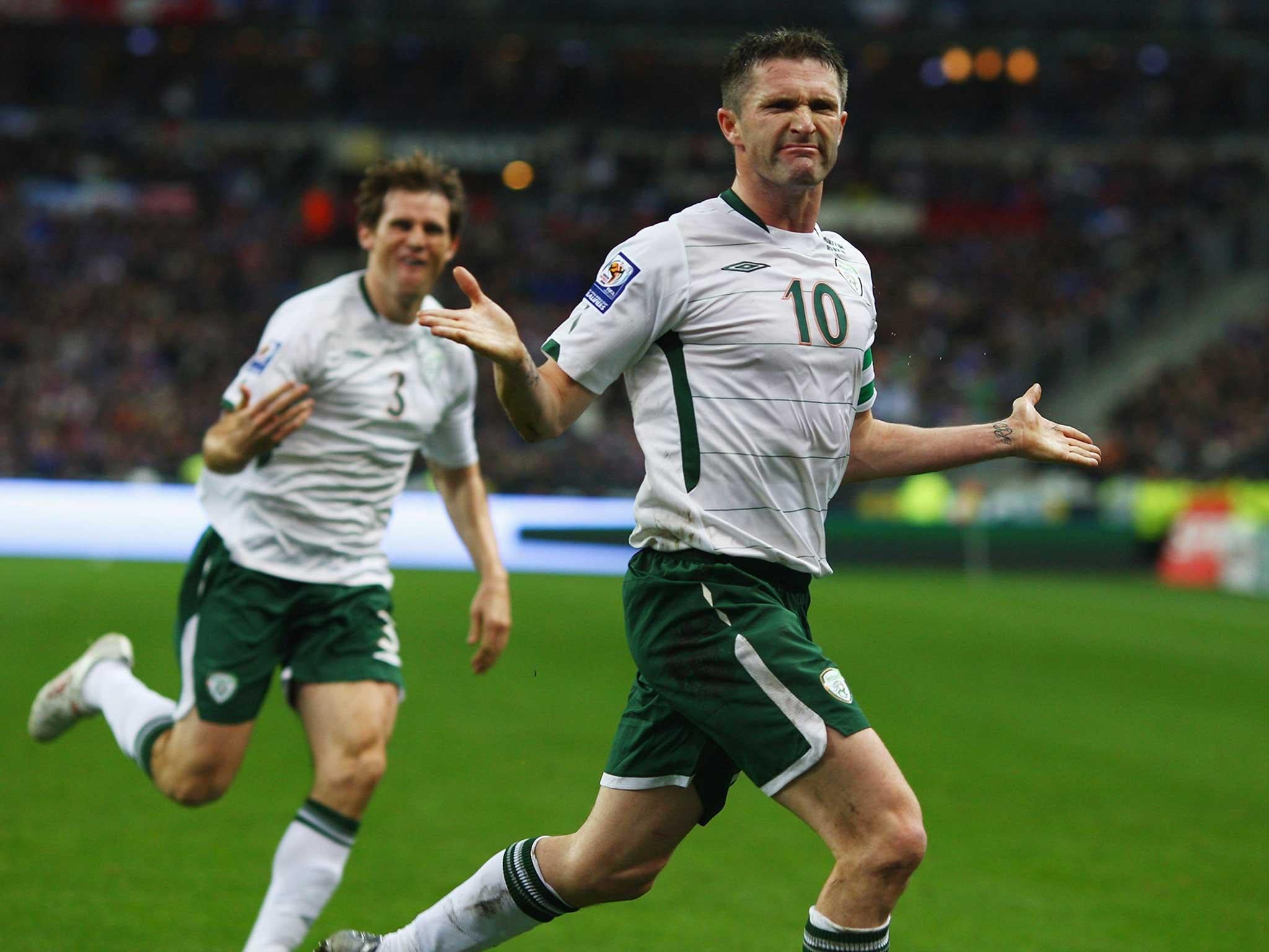 Robbie Keane scored on that fateful night in Paris