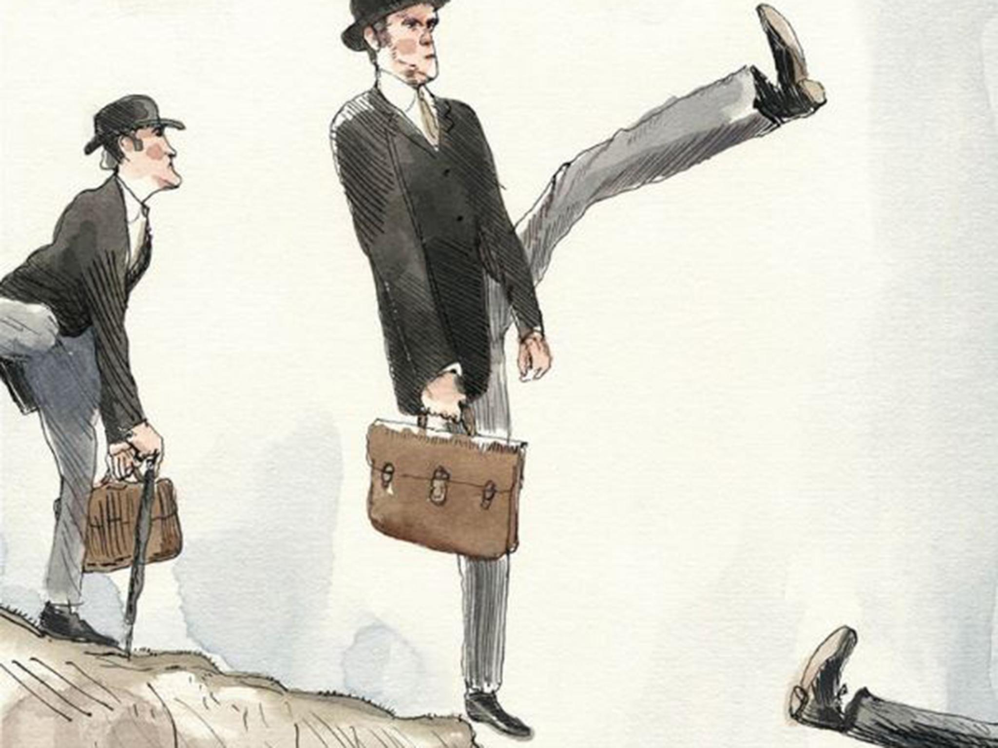 The New Yorker had us silly walking ourselves off a cliff