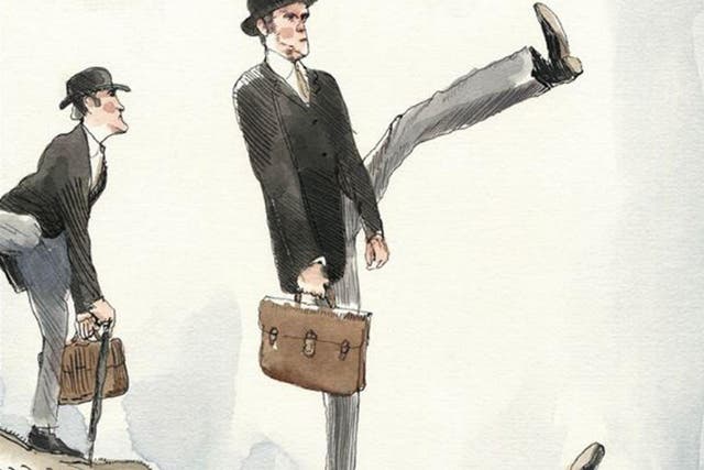 The New Yorker had us silly walking ourselves off a cliff