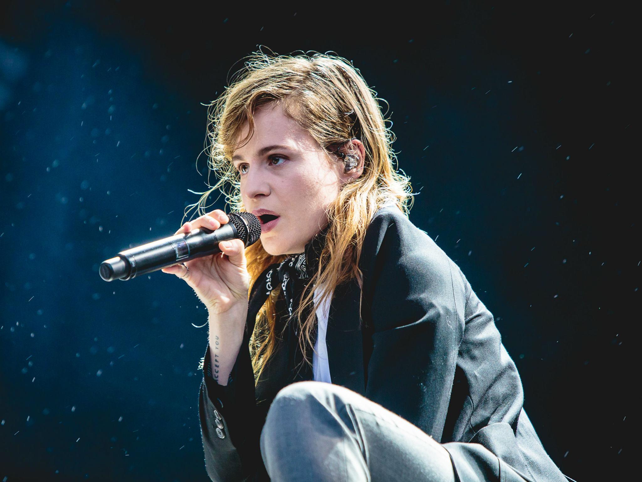 French singer Hélo?se Letissier performing as Christine and the Queens