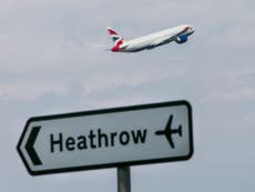 Heathrow expansion a ‘fantasy’ that should be ‘consigned to the dustbin’, says Boris Johnson