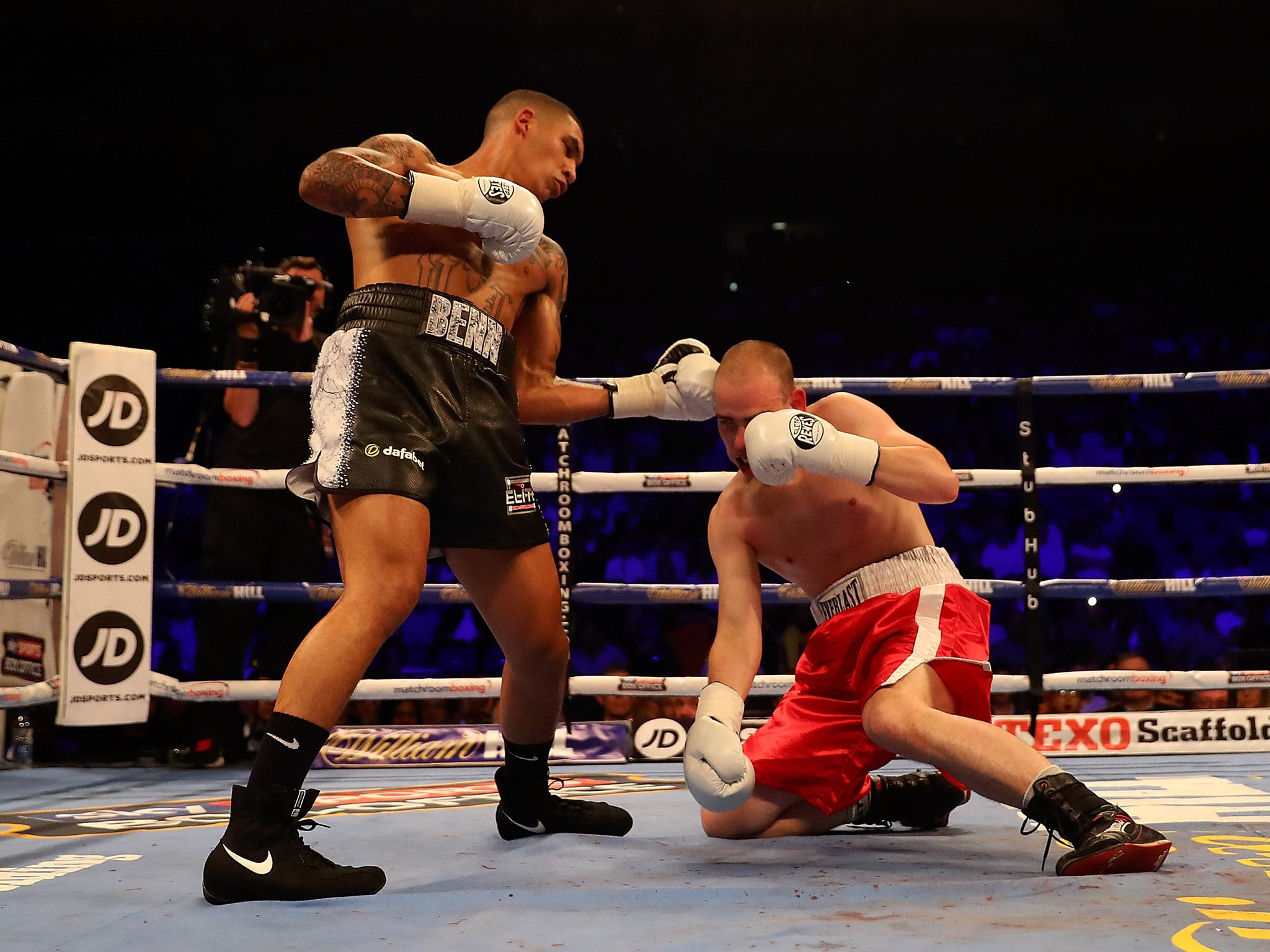 Conor Benn continued his rise with a knockout win over Lukas Radic