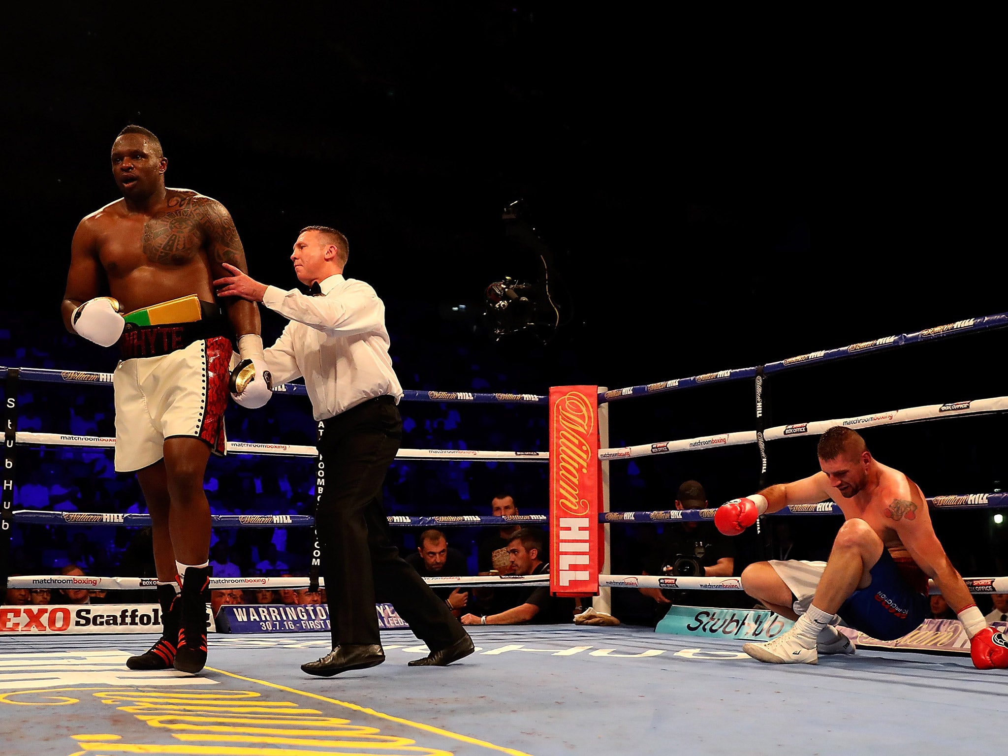 Dillian Whyte has won his last three fights