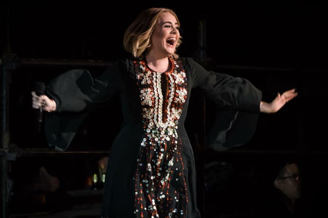 Adele headlines the Pyramid Stage at Glastonbury for the first time
