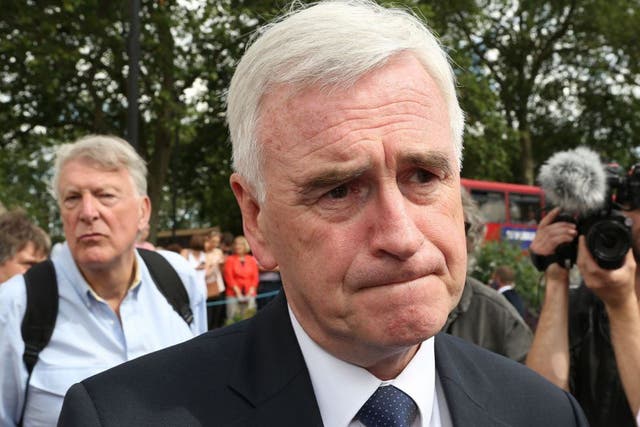 John McDonnell condemned the High Court's decision 