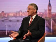 Read more

Hilary Benn: Corbyn 'is a good and decent man, but he is not a leader'