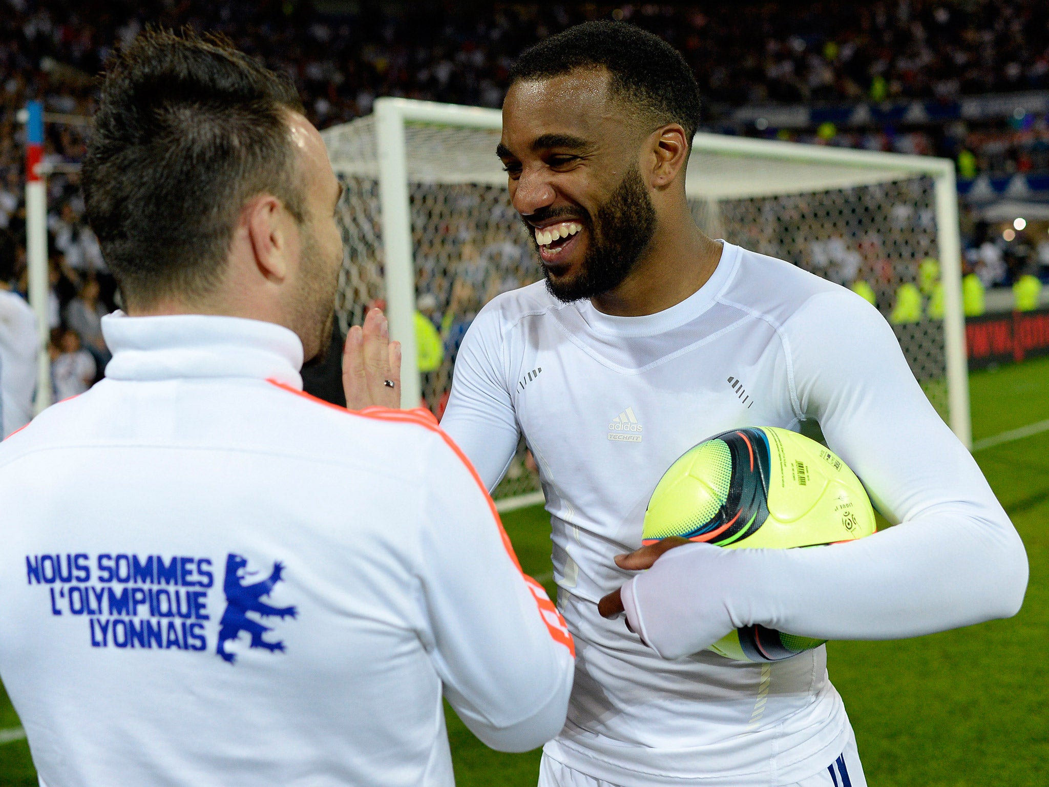 Alexandre Lacazette is being linked with Arsenal despite West Ham making an offer for the Lyon striker