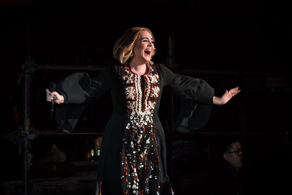 Chart-topper Adele headlined Glastonbury for the first time last year