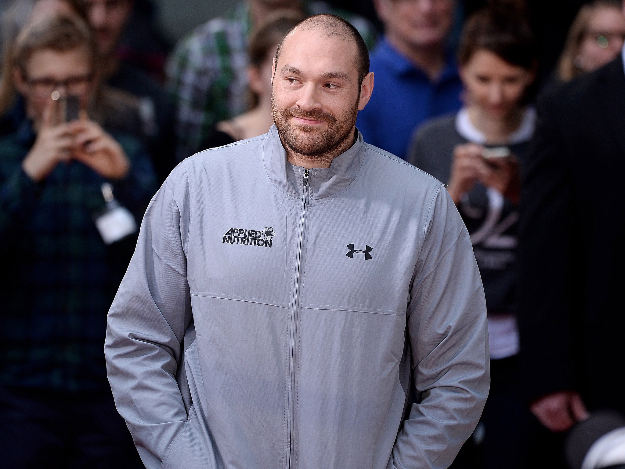 Tyson Fury has denied allegations of failing a drugs test
