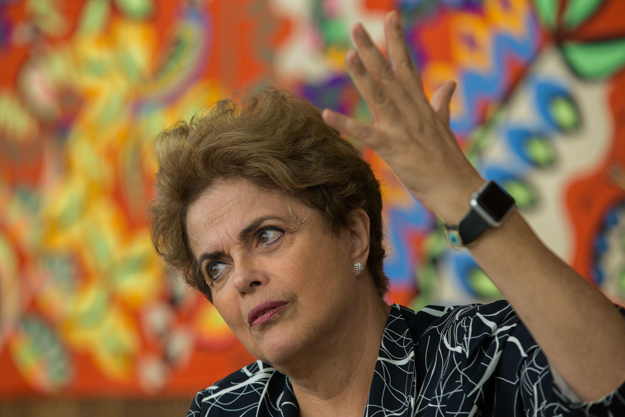 Ms Rousseff said the 'coup' she suffered could happen elsewhere in Latin America