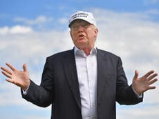 Environmentalists deface Donald Trump's California golf course