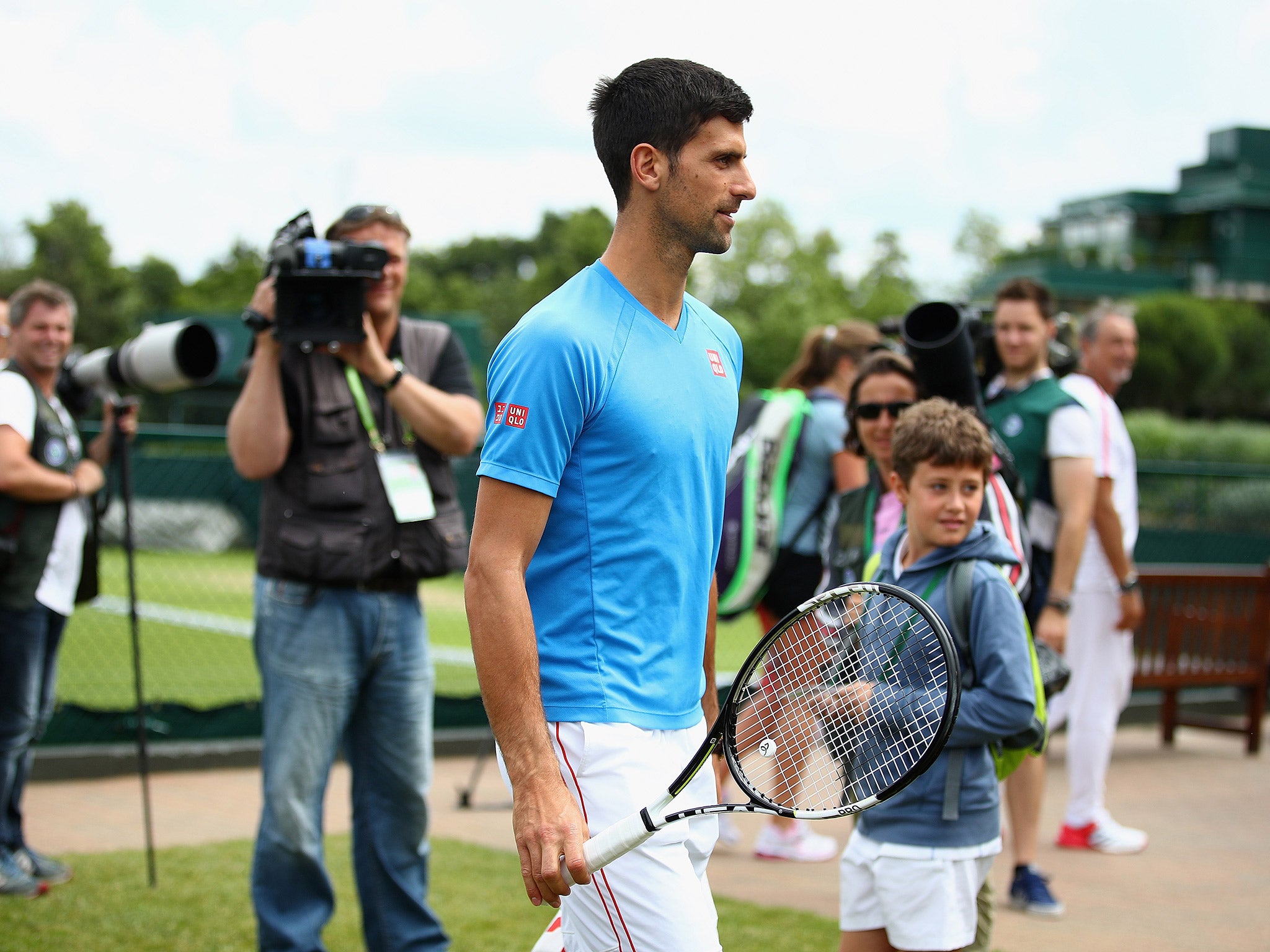 Wimbledon Novak Djokovic Believes Men S Draw If Pretty Much An Open Field Despite Total