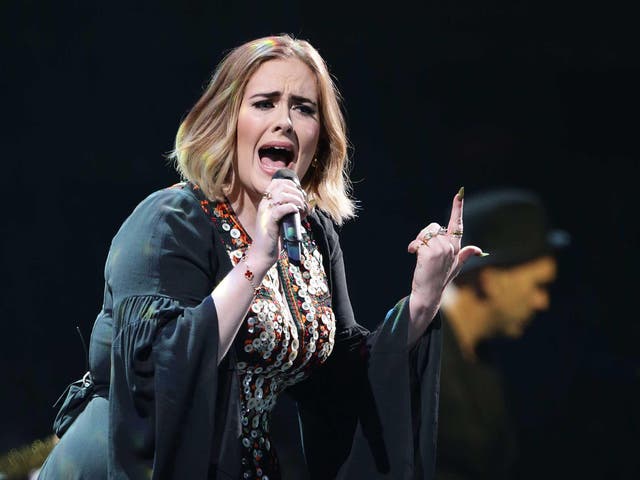 Adele has racked up 623,000 combined sales of 25 so far this year