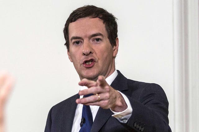 Chancellor George Osborne attempted to address financial concerns in a speech on Monday