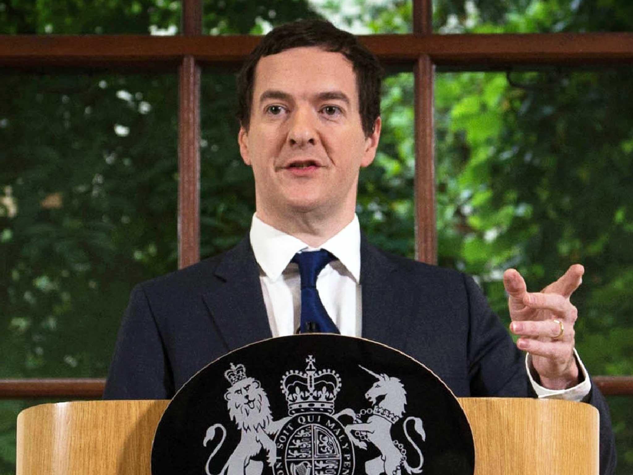 “I’m not a market speculator,” said Mr Osborne