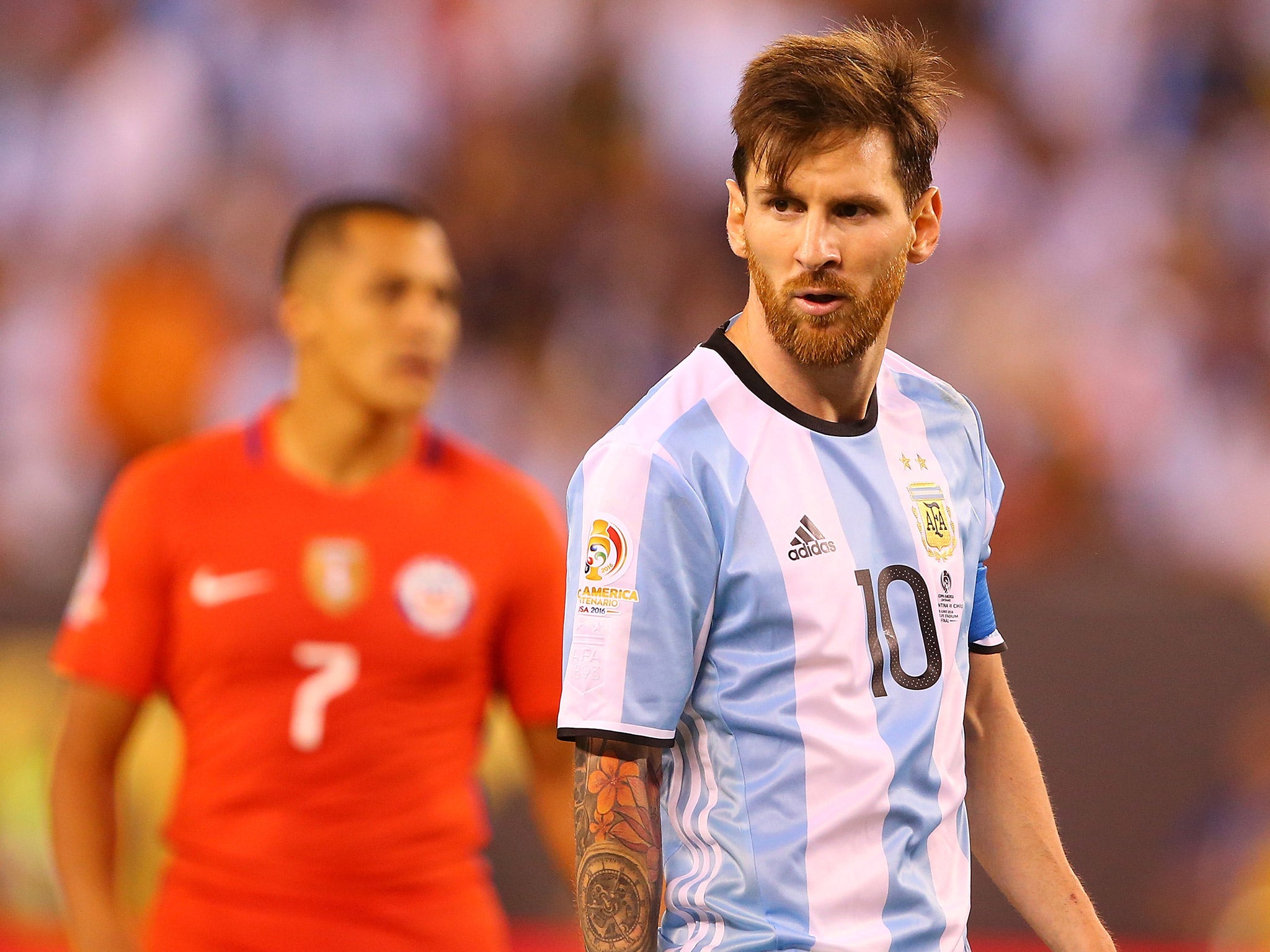 Lionel Messi has retired from international football after Argentina's Copa America final defeat