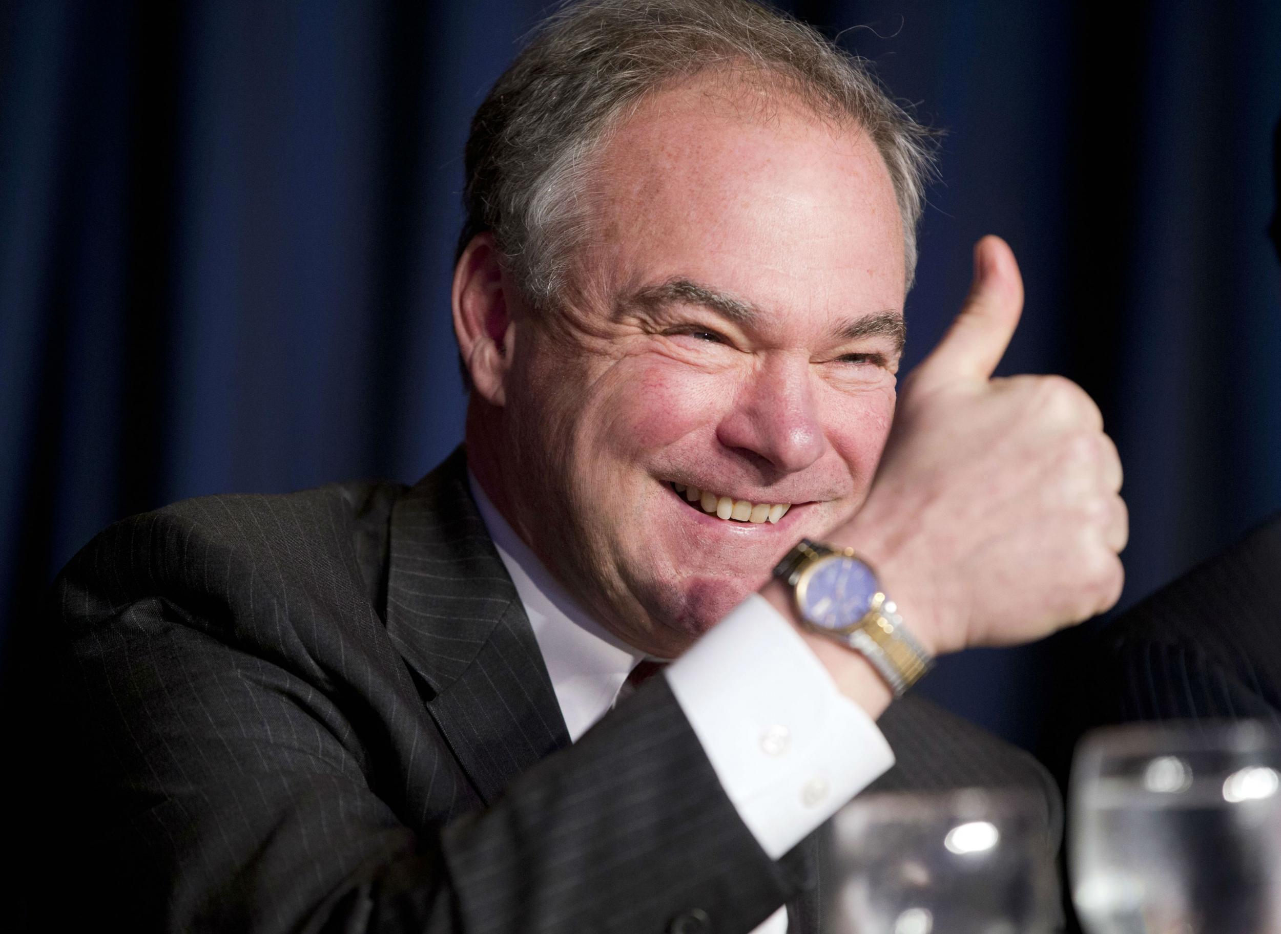 Tim Kaine once described himself as the most boring man in politics