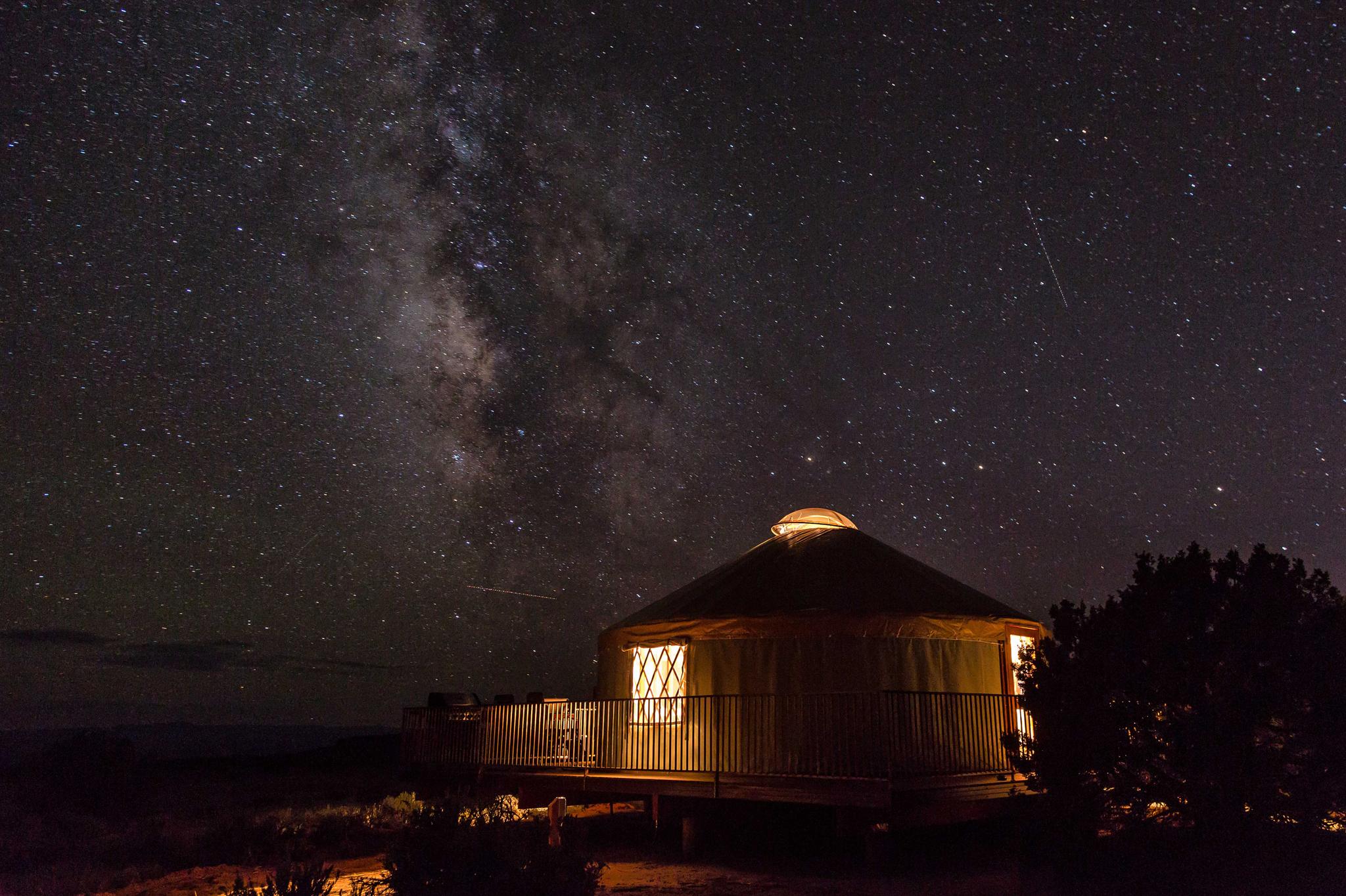 Stargazing at Dead Horse Point