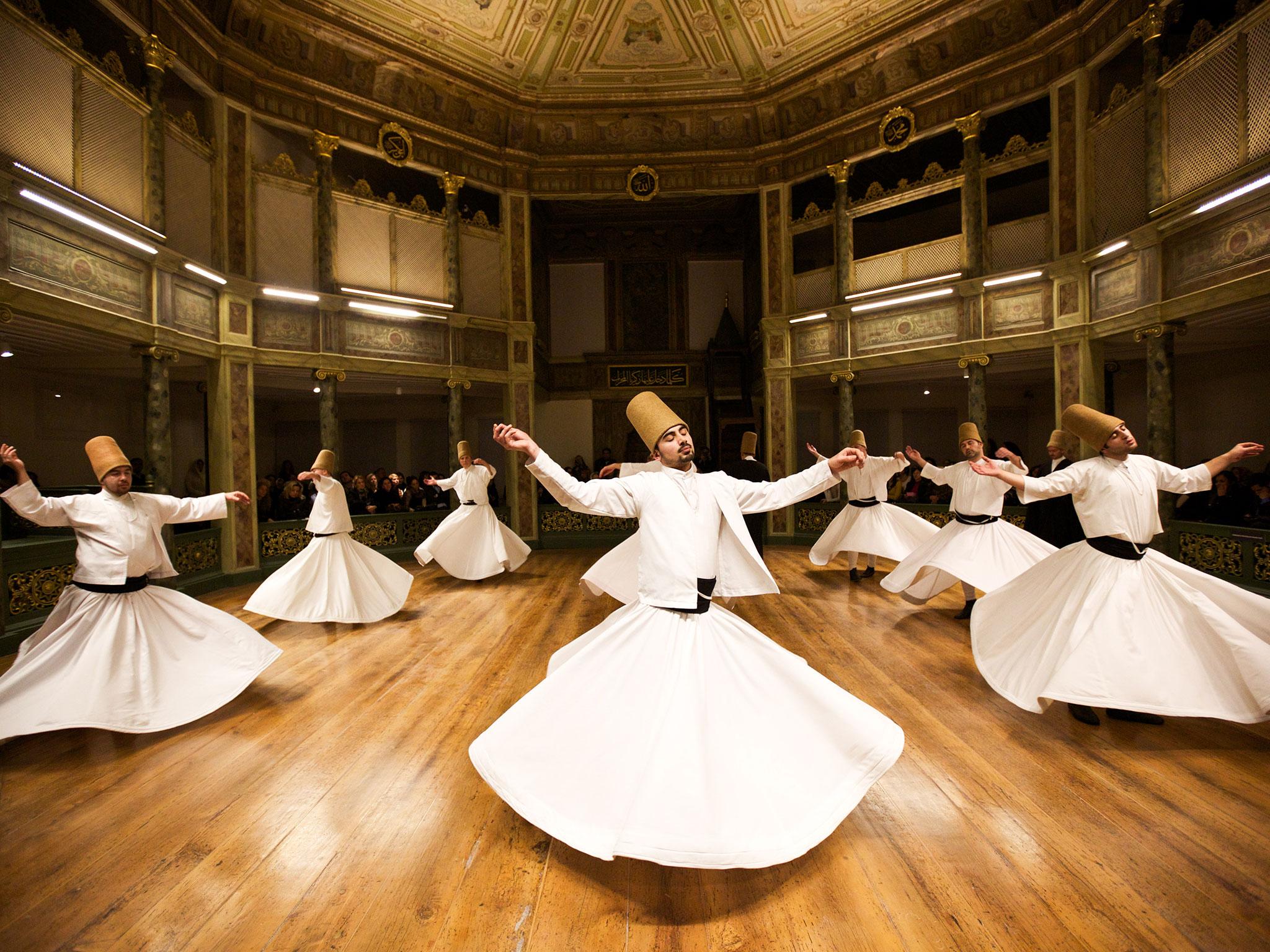 Whirling dervishes were inspired by the mystic poet Rumi