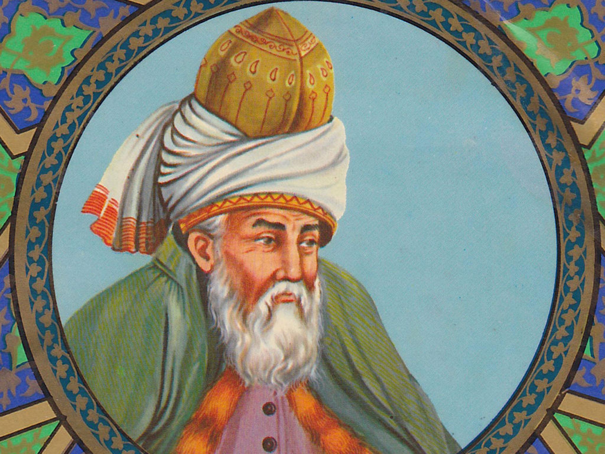 Poet and theologian Rumi