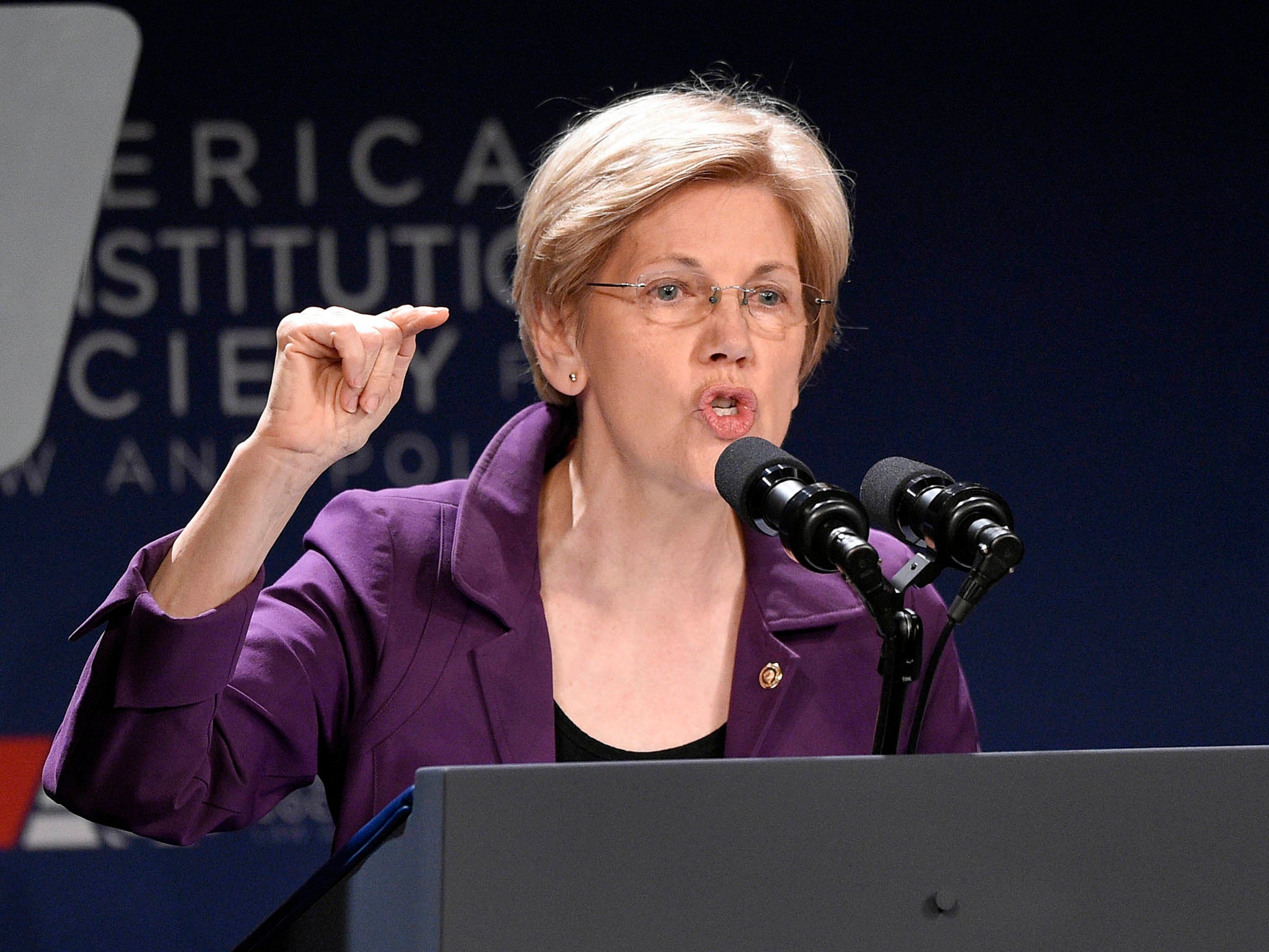 Elizabeth Warren described the President's comments as "deeply unfortunate"
