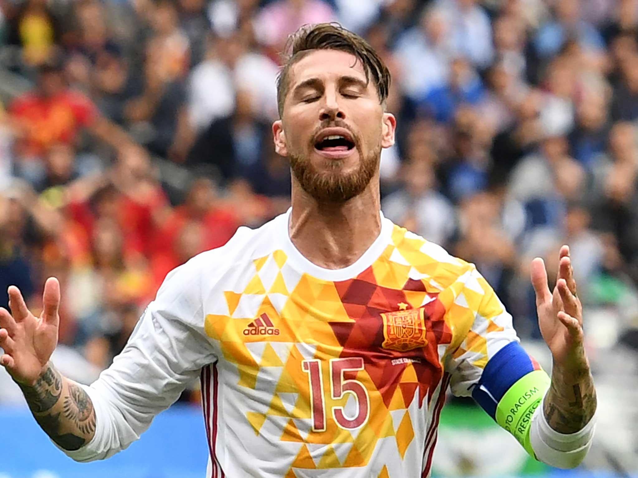 Sergio Ramos and Spain have now suffered two early eliminations since winning European Championship in 2012