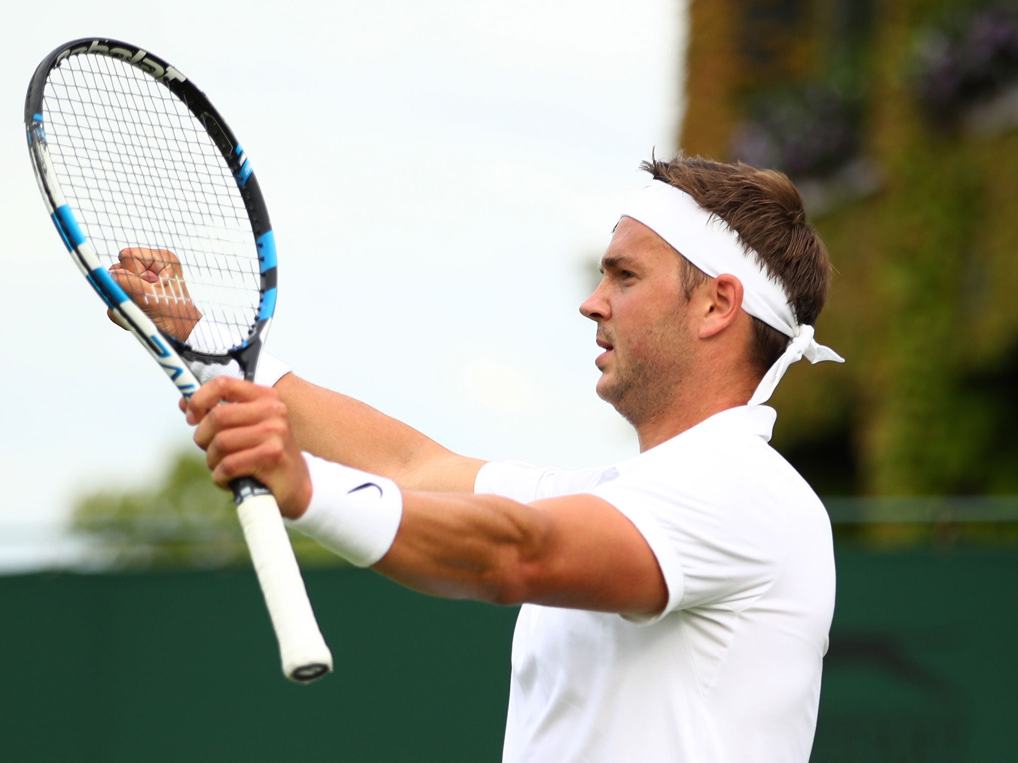 Marcus Willis savours the moment