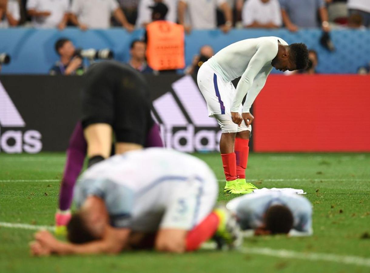England player react to their Euro 2016 defeat by Iceland