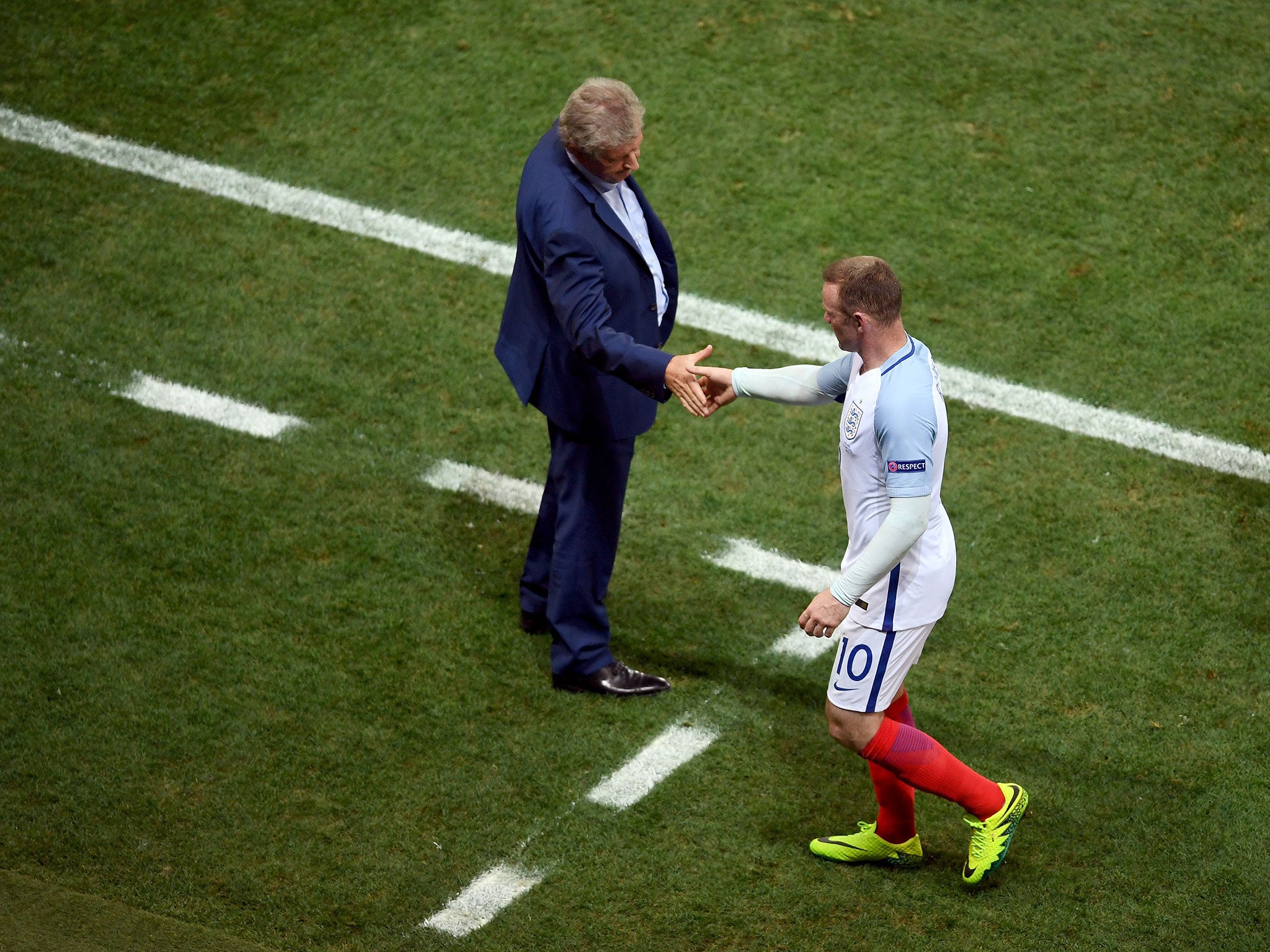 Wayne Rooney said Hodgson addressed the players to tell them he was leaving (Getty)
