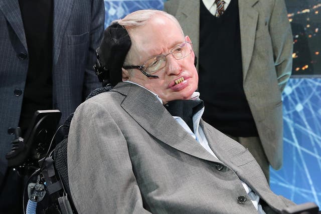 Mr Hawking fell ill while in Rome to attend a conference at the Pontifical Academy of Sciences