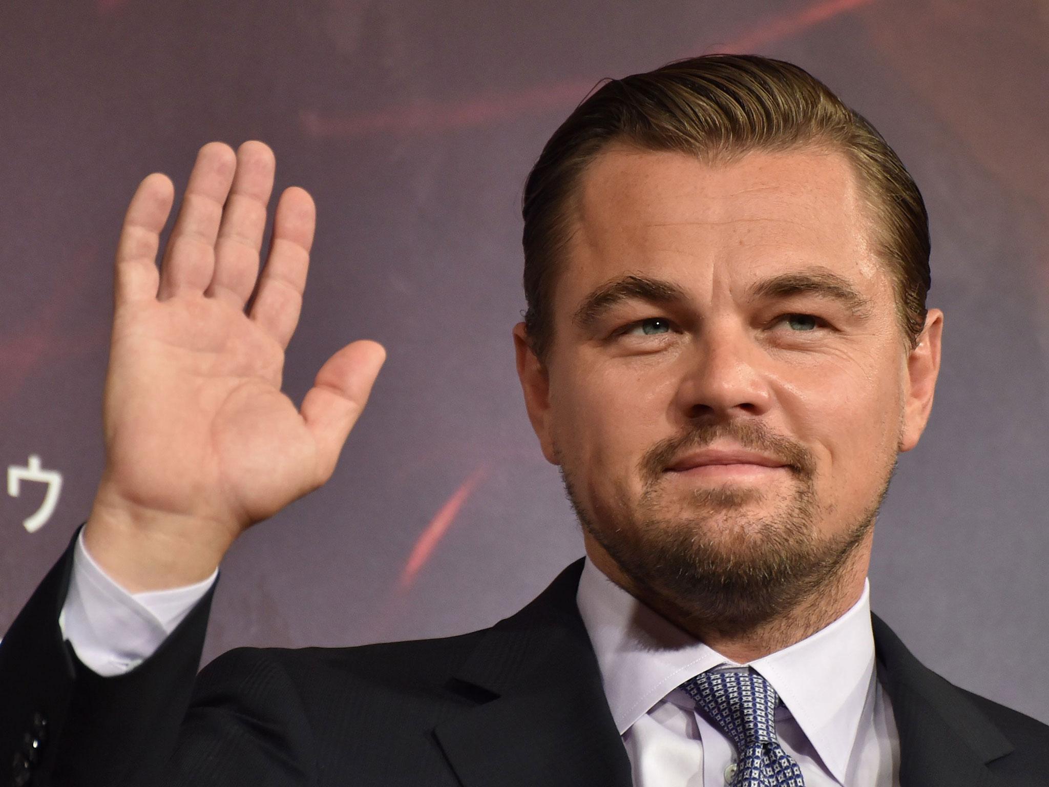 Leonardo DiCaprio at ‘The Revenant’ film premiere in Tokyo, Japan in March, 2016
