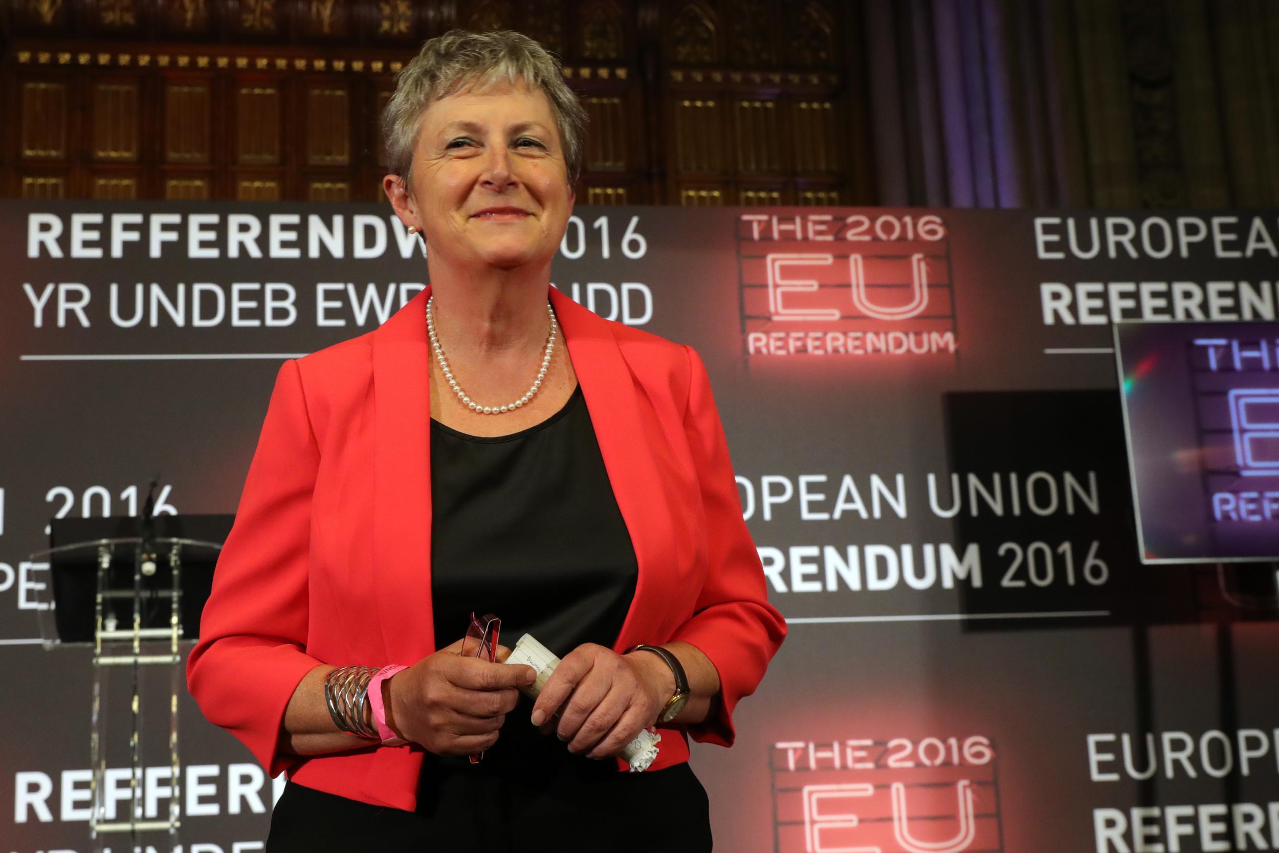 Gisela Stuart was the most prominent Labour member of the Leave campaign. Credit: Getty