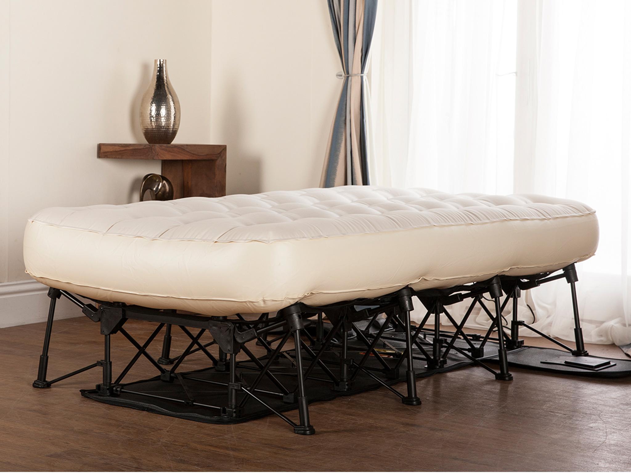 air mattress bed stand