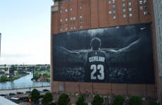 LeBron James banner will stay up in Cleveland during the Republican National Convention