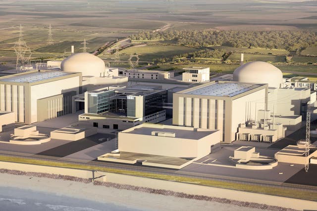 Artists impression of Hinkley Point