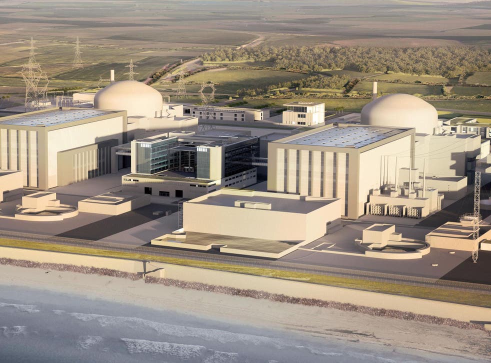 Artists impression of Hinkley Point