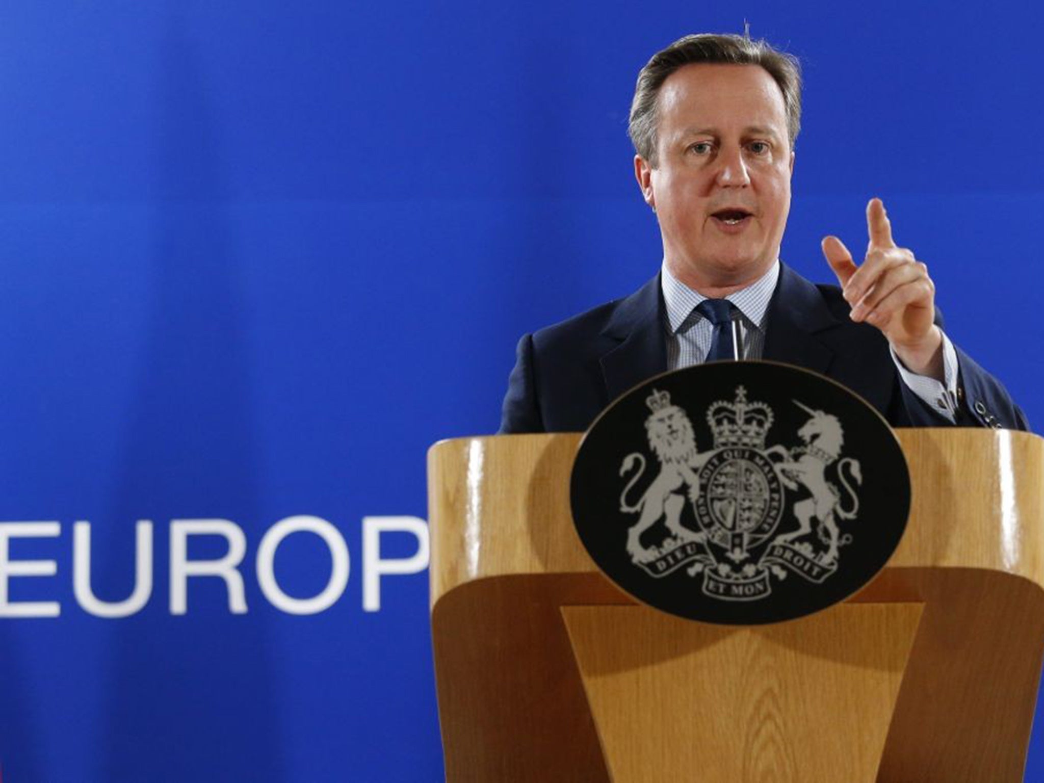 David Cameron said his EU partners 'universally respected' the British people's decision