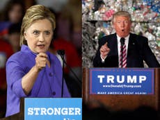 Donald Trump and Hillary Clinton are virtually tied in the latest poll