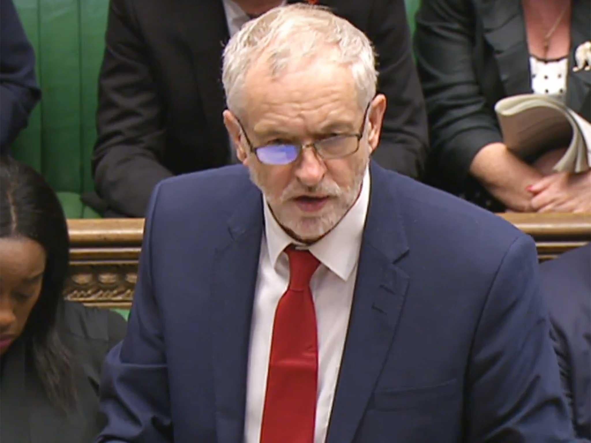 &#13;
Despite resignations from his Shadow Cabinet, Labour leader Jeremy Corbyn refuses to step down&#13;