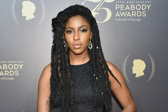 Jessica Williams at the 75th annual Peabody Awards.